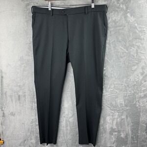 Peter Millar Crown Pants Gray 36x32 Performance Dress Chinos Men's Classic Fit